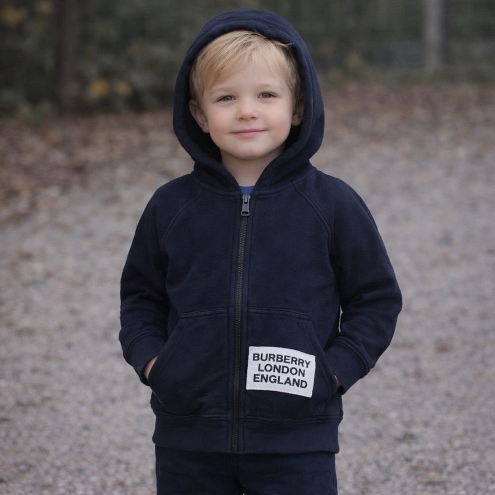 Burberry Luther Full Zip Hoodie Sweatshirt